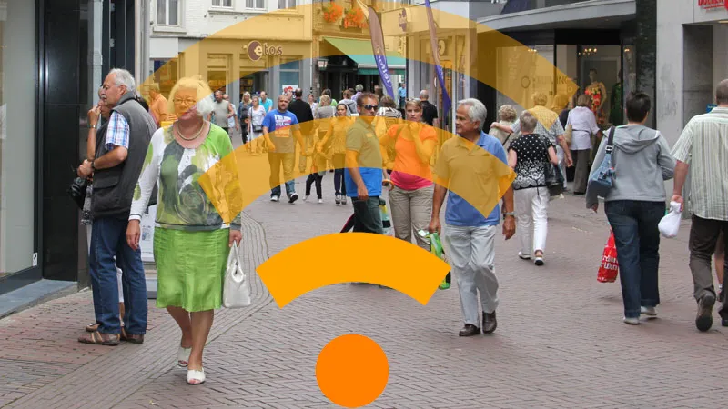 wifi in de winkelstraten