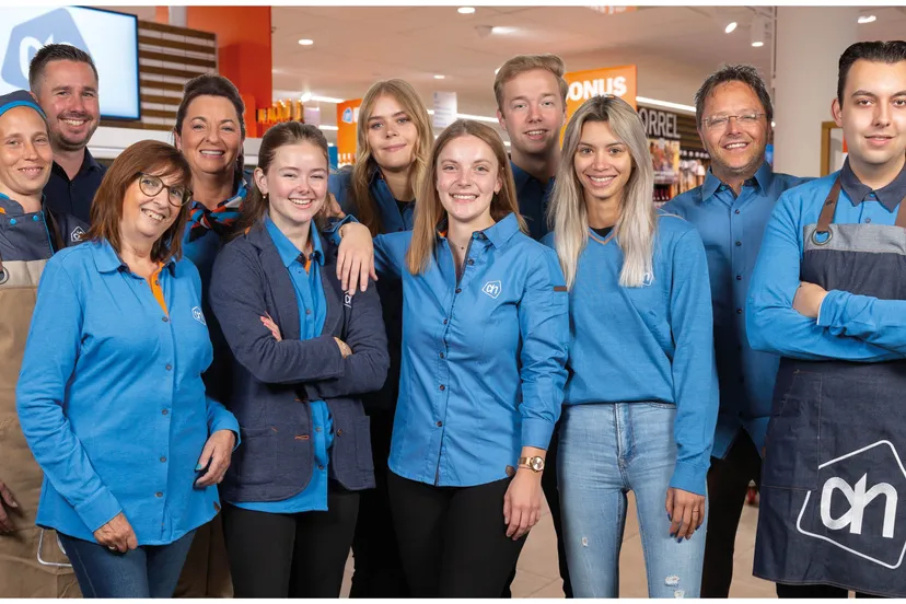 winkelteam albert heijn jan linders amstenrade foto albert heijn andries van der ree