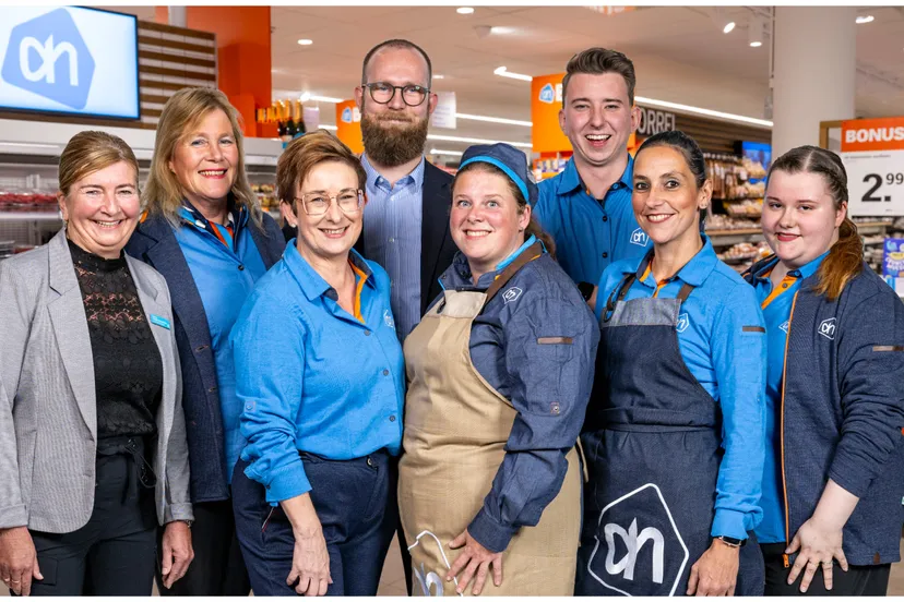 winkelteam geleen foto albert heijn jan linders dirk brand