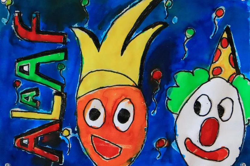 winnende kindercarnavalsposter 2020