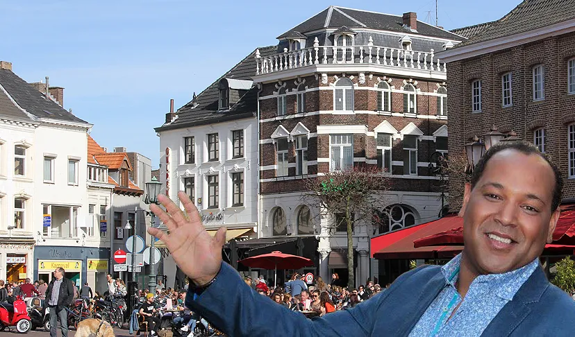 winnie bij cafe de hollande