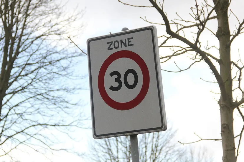 zone 30km per uur