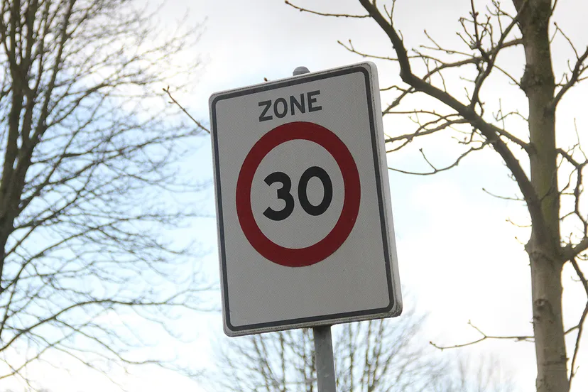 zone 30km per uur