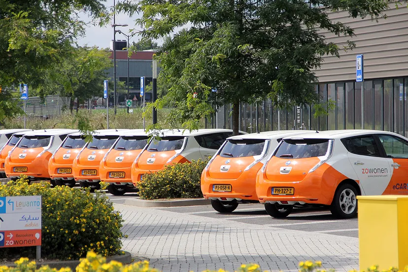 zowonen elektrische auto wagenpark