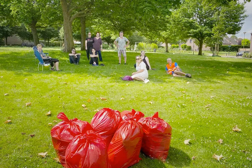 zwerfafval europapark sittard 2020