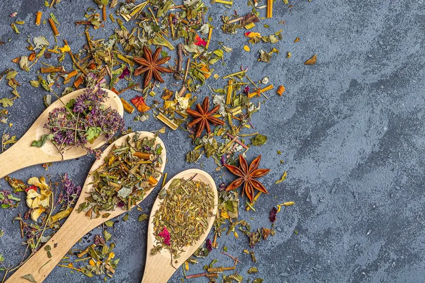 gedroogde kruiden