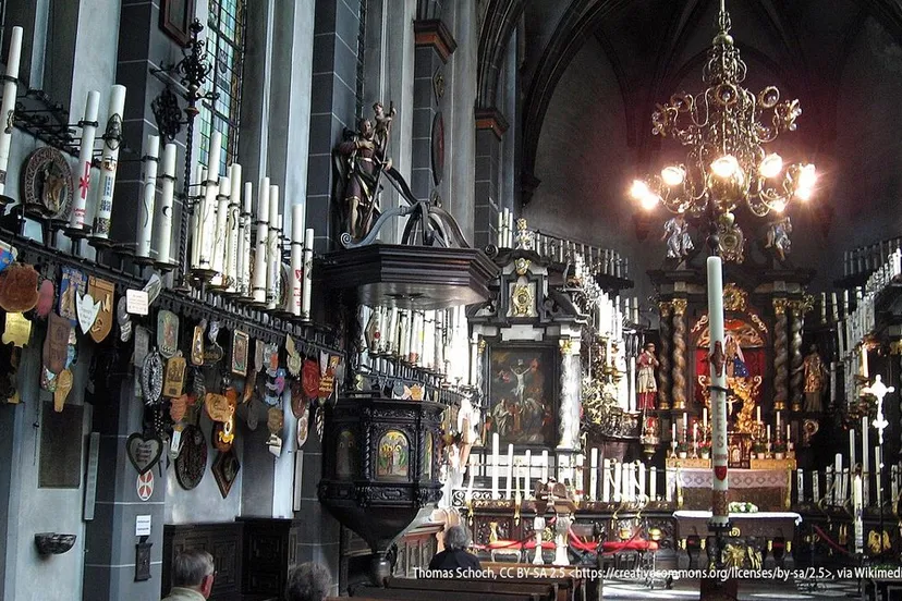 kaarsenkapel in kevelaer