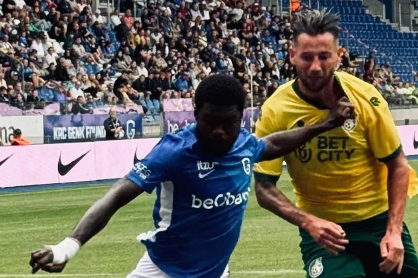 krc genk oefent tegen fortuna sittard