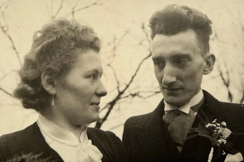 baer jetten met zijn bruid nelly