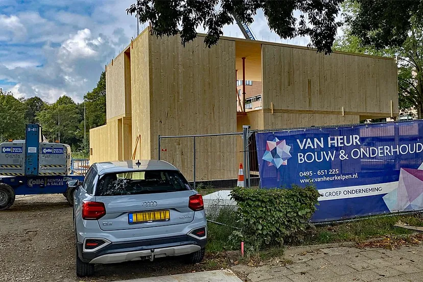 nieuwe brandweerkazerne sittard oost in aanbouw