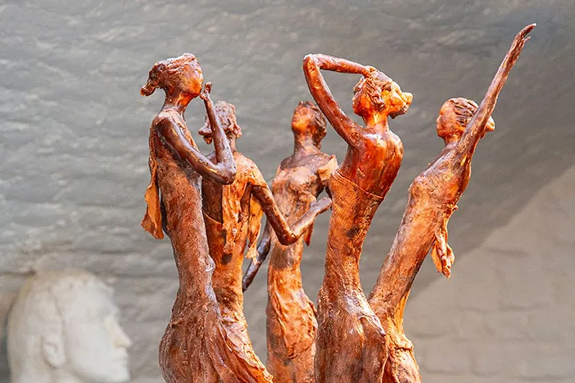 ontwerp van rietje geurts voor het nationaal heksenmonument foto hennie retera