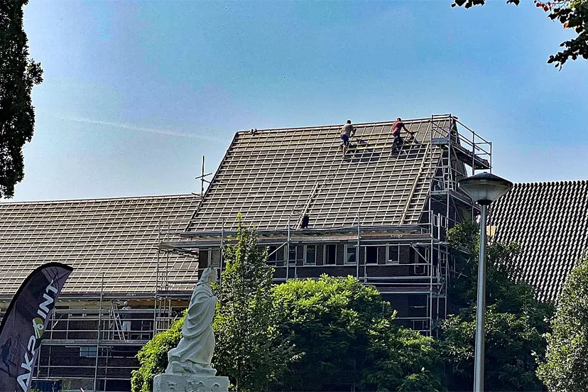 werkzaamheden mariahof overhoven