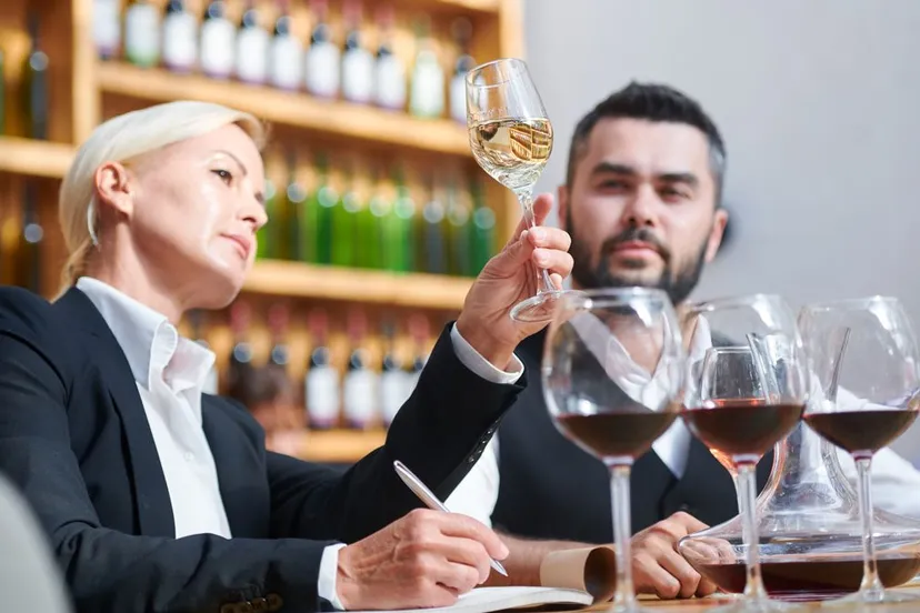 wijnproeverij smaak geur kleur notities