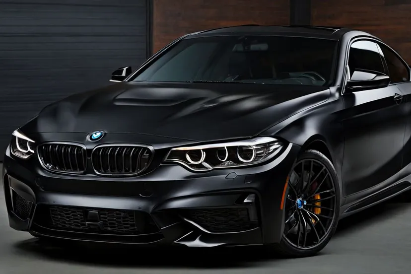 zwarte bmw