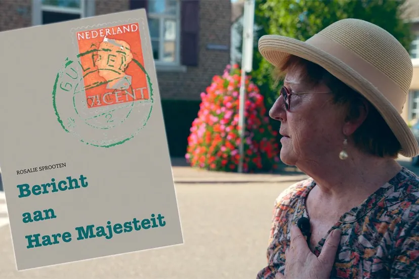 foto rosalie sprooten en haar boek