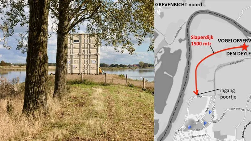 vogelobservatie plus kaartje