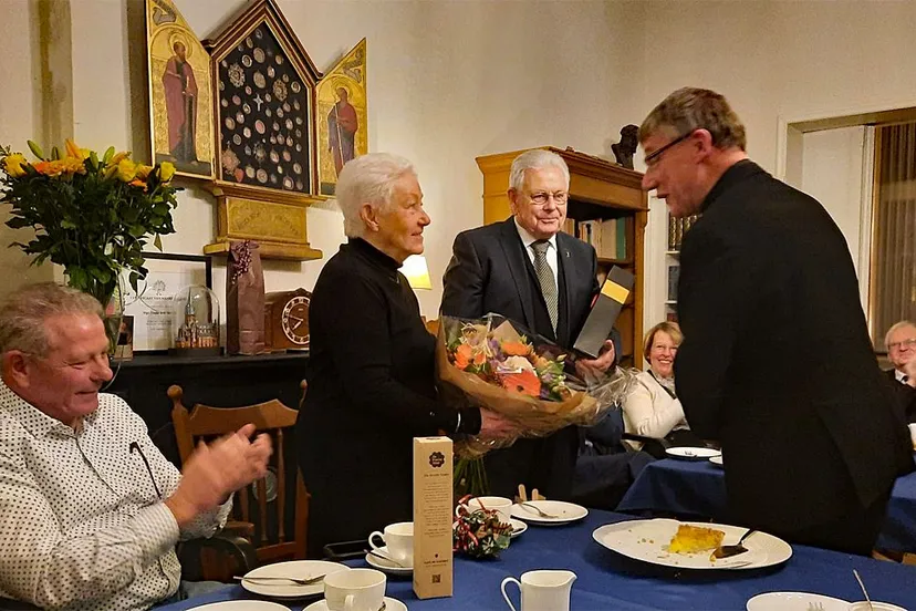 60 jaar collectant grote kerk