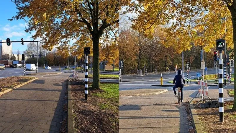 fietsersverkeerslicht bergerweg