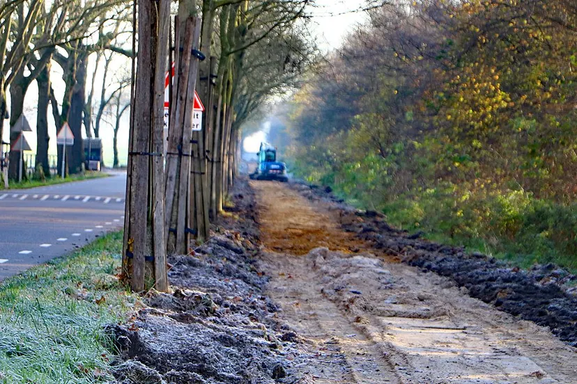 fietspad einighausen oude postbaan 1