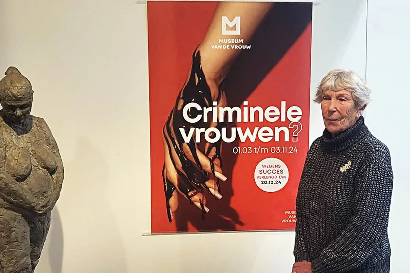 museum van de vrouw 7000ste bezoeker tentoonstelling criminele vrouwen