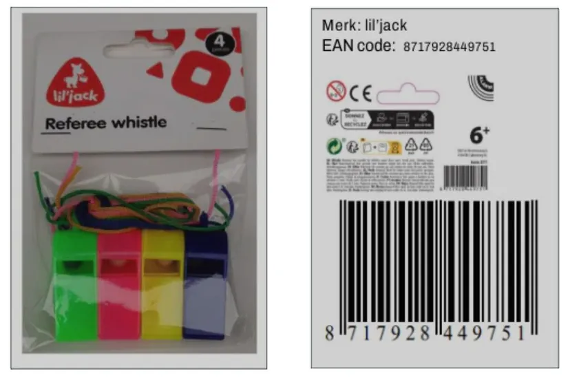 veiligheidswaarschuwing fluitjes so low