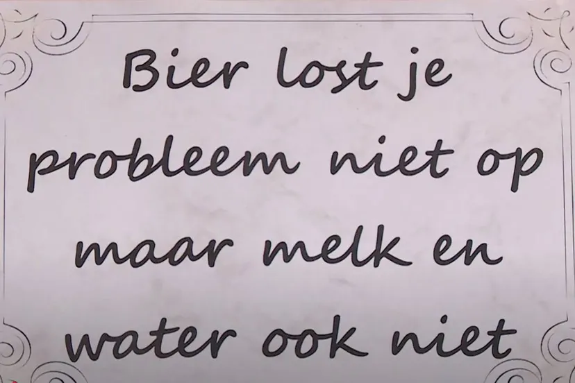 bier lost geen problemen op