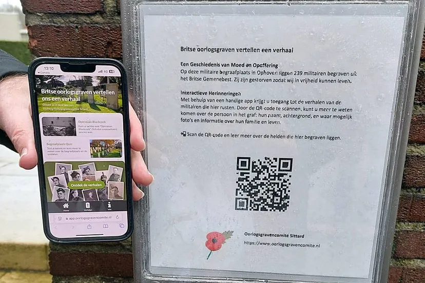 britse oorlogsgraven vertellen een verhaal