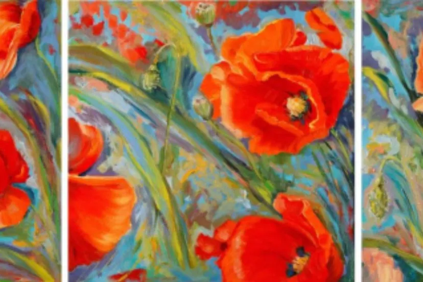 drieluik stilleven desiree van doorne selker