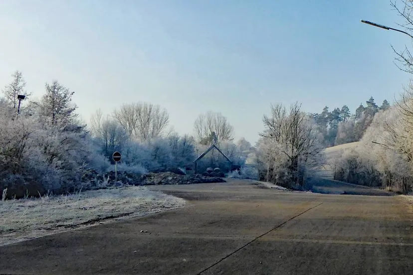 gladheid wegen door bevriezing