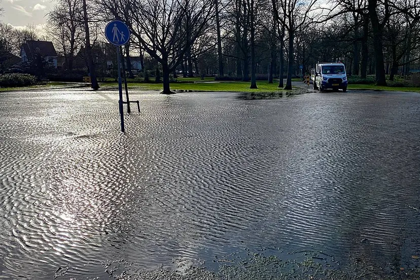wateroverlast stadspark januari 2025 2