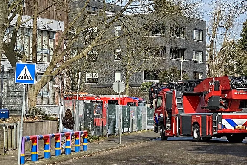 brandweer kleine steeg gaslek