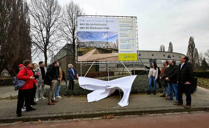 stadssporthal sittard wordt opgeknapt