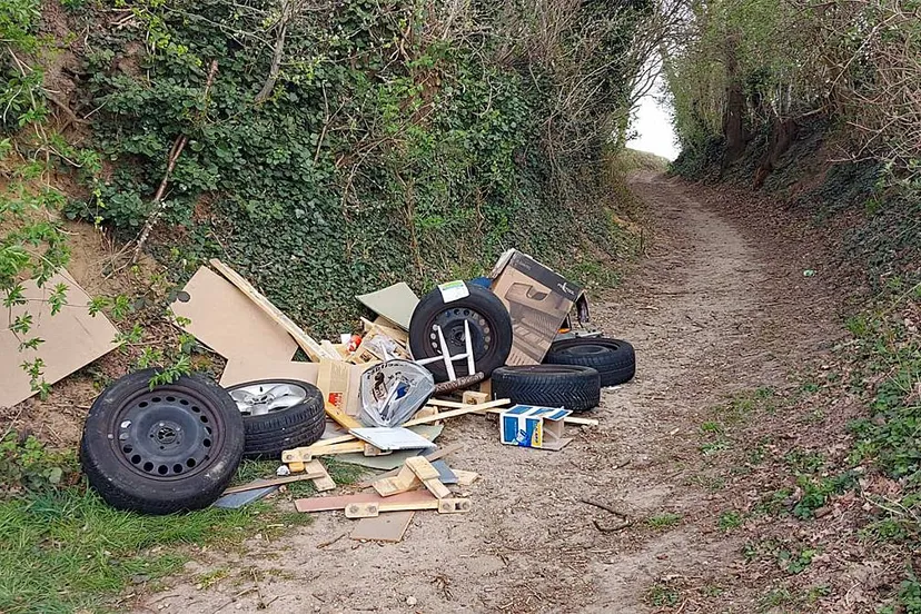 afvaldumping op kollenberg 2025