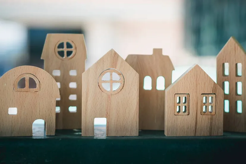 houten woningen speelgoed