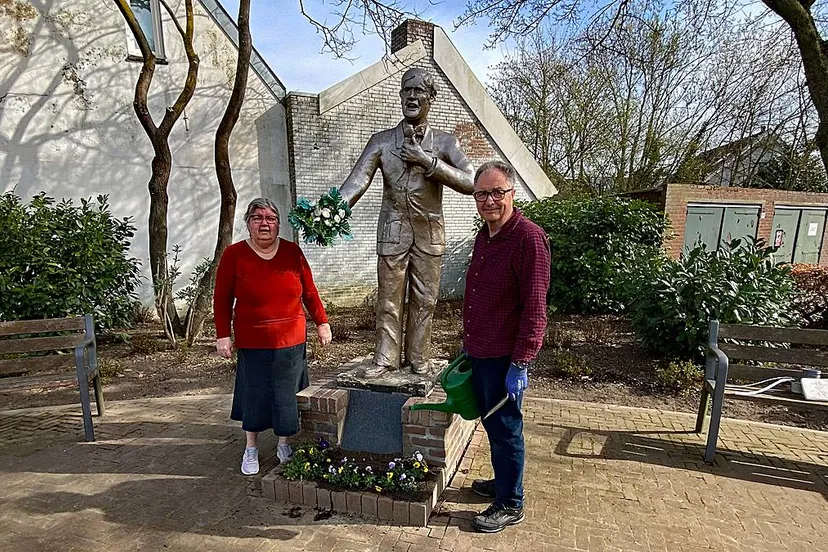 jeanny en jo bruls onderhouden beeld en plantsoen chel savelkoul