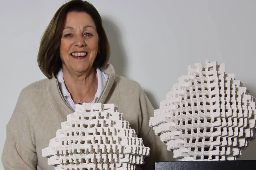 museum van de vrouw marga boogard met kunstwerken