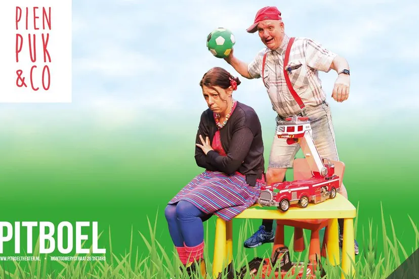 pien puk en co wie de bal kaatst