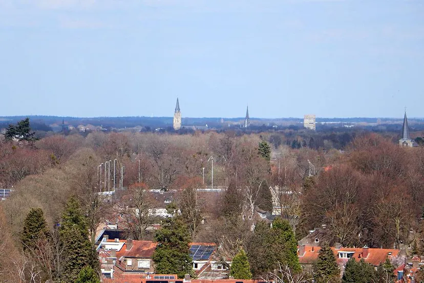 uitzicht over geleen glanerbrook oud geleen richting sittard