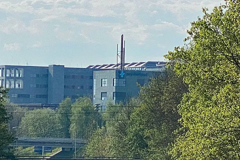 zuyderland ziekenhuis vanaf viaduct eggerweg