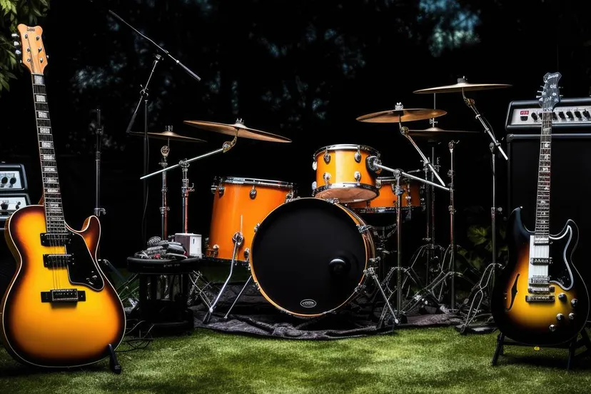 3d muziek gerelateerde scene