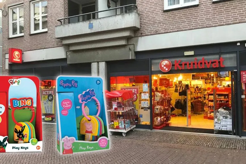 veiligheidswaarschuwing speelsleutels filiaal kruidvat walstraat sittard