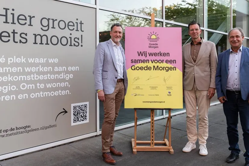 wethouder ivo tillie gemeente sittard geleen bij galfettigebouw