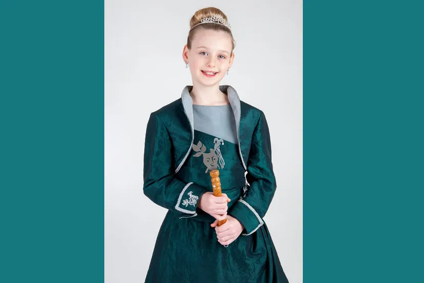 Jeugprinses Renée Action-foto Born