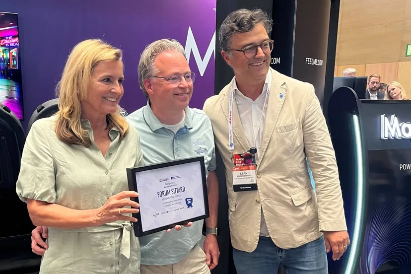 Forum Sittard neemt Blue Ribbon in ontvangst