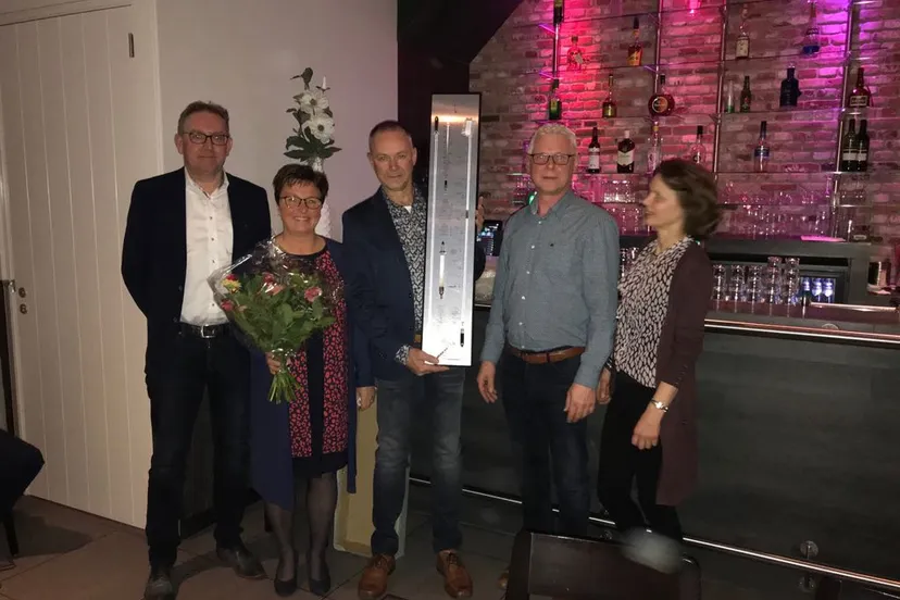 albert hulst jubileert bij multimontage