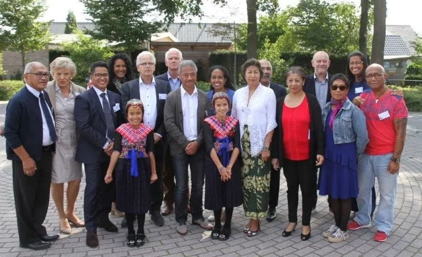 bestuur en werkgroep kinderen van kamp conrad