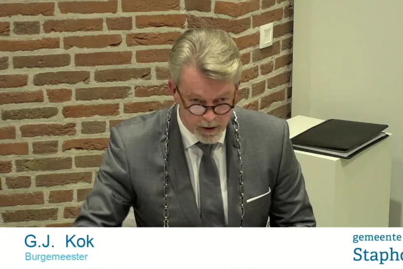 burgemeester gerrit jan kok gemeente staphorst