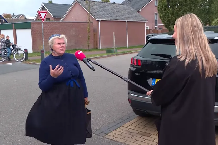 centrum staphorst bezocht door dame van powned