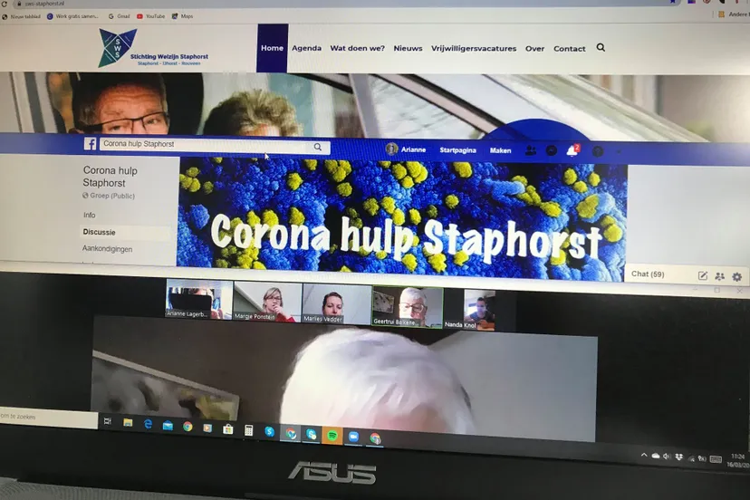 corona hulp facebook welzijn staphorst