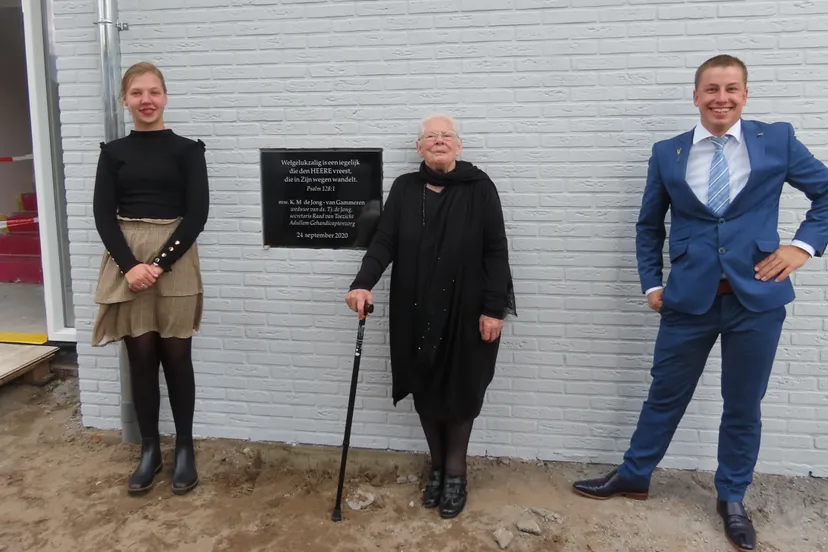 gedenksteenlegging streekheim gevierd 092219